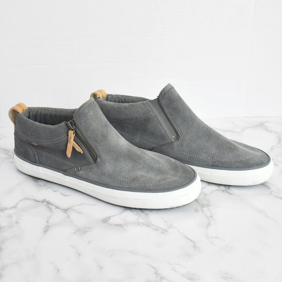 Sperry Top Sider Crest Lug Suede Chukka Sneaker Gray Size 12 - Picture 1 of 7